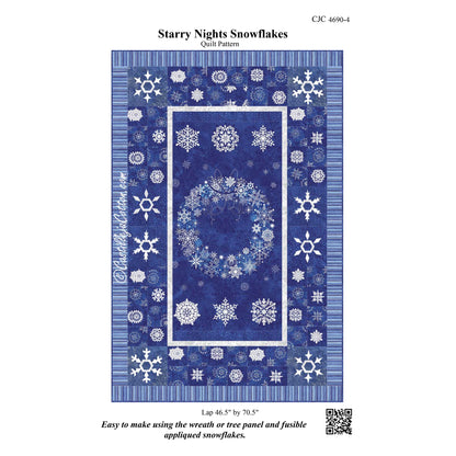 Starry Nights Snowflake Pattern CJC-4690 - Paper Pattern