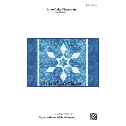 Snowflake Placemat Pattern CJC-4707 - Paper Pattern