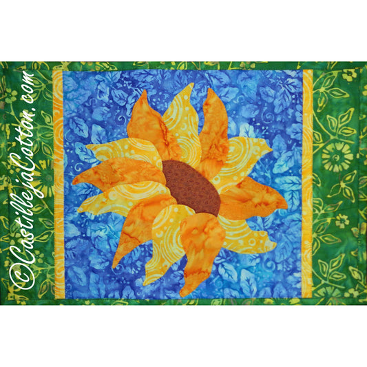 Sunflower Placemat Pattern CJC-4742 - Paper Pattern
