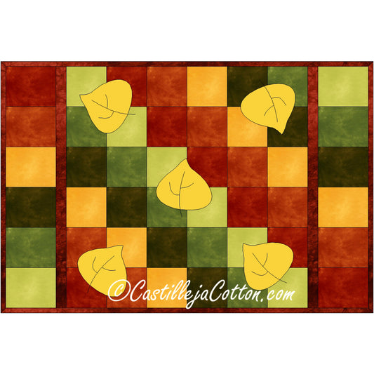 Leaves Placemat CJC-47731e - Downloadable Pattern