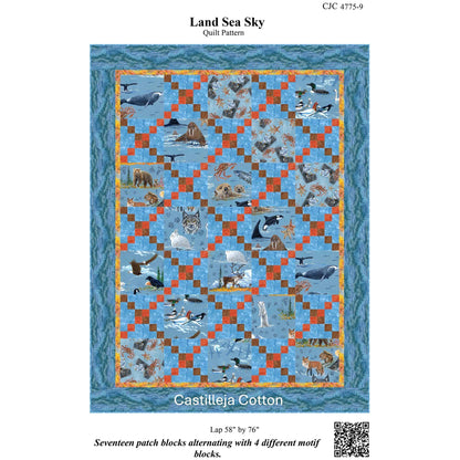 Land Sea Sky Quilt CJC-47759e - Downloadable Pattern
