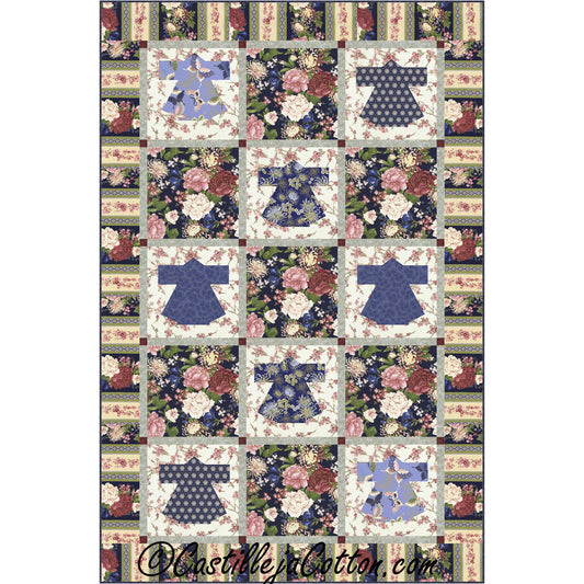 Kyoto Kimonos Quilt Pattern CJC-47823 - Paper Pattern
