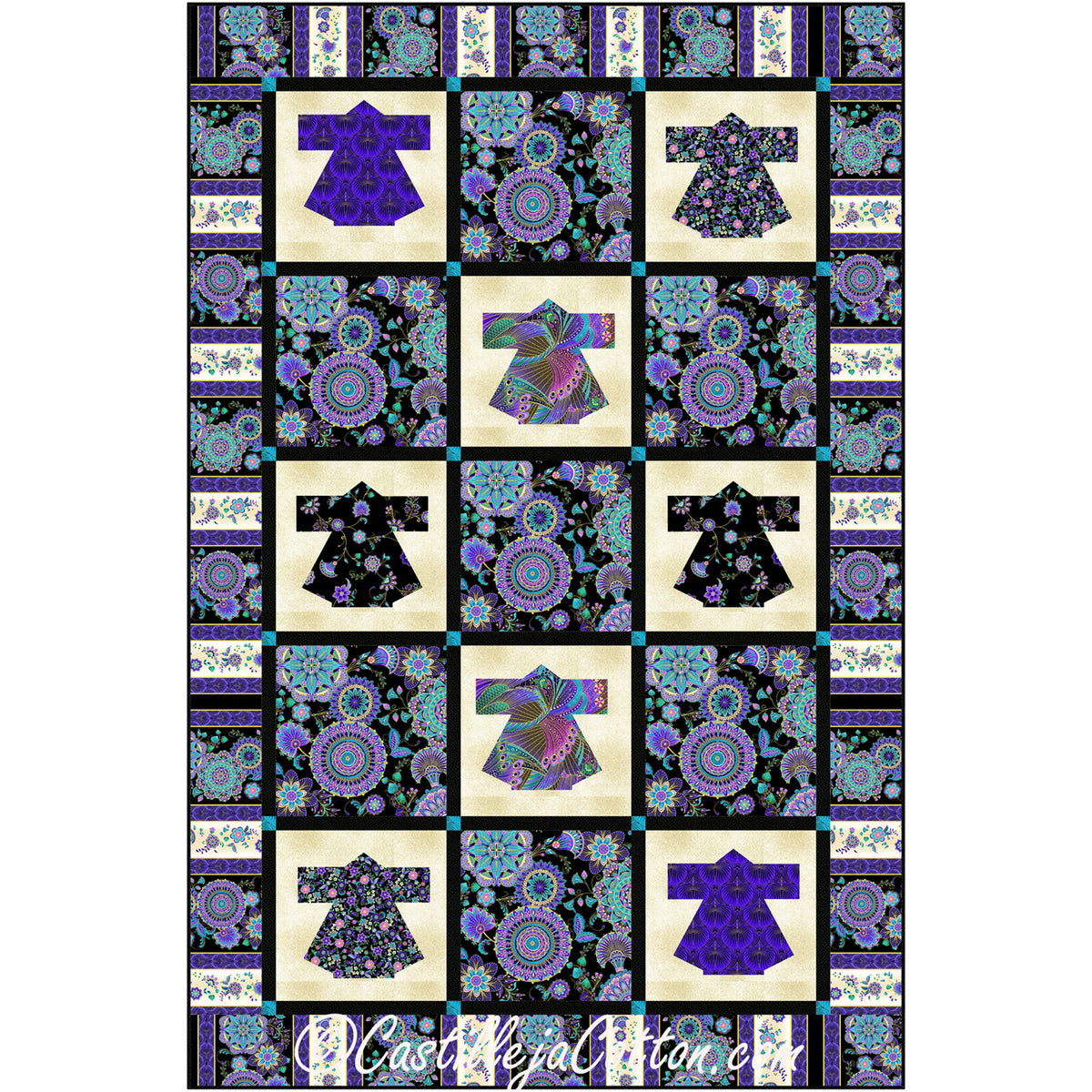 Empress Kimonos Quilt Pattern CJC-47825 - Paper Pattern