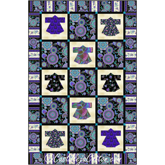 Empress Kimonos Quilt Pattern CJC-47825 - Paper Pattern