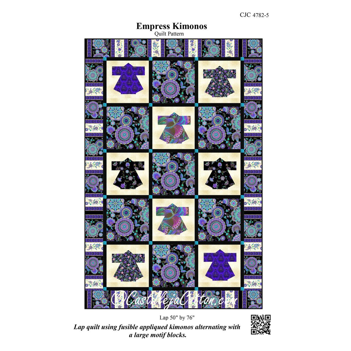 Empress Kimonos Quilt Pattern CJC-47825 - Paper Pattern
