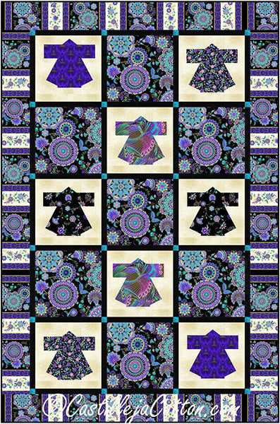 Empress Kimonos Quilt Pattern CJC-47825 - Paper Pattern