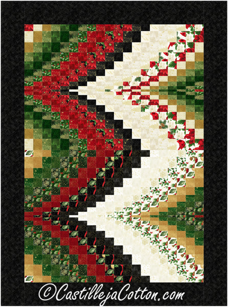 Bargello Peaks Jingle Quilt CJC-479711e - Downloadable Pattern