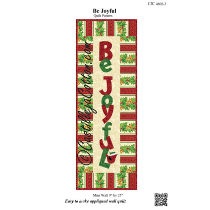 Be Joyful Quilt CJC-48023e - Downloadable Pattern