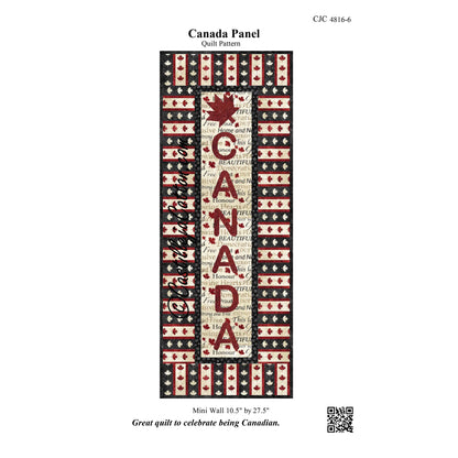 Canada Panel Quilt CJC-48166e - Downloadable Pattern