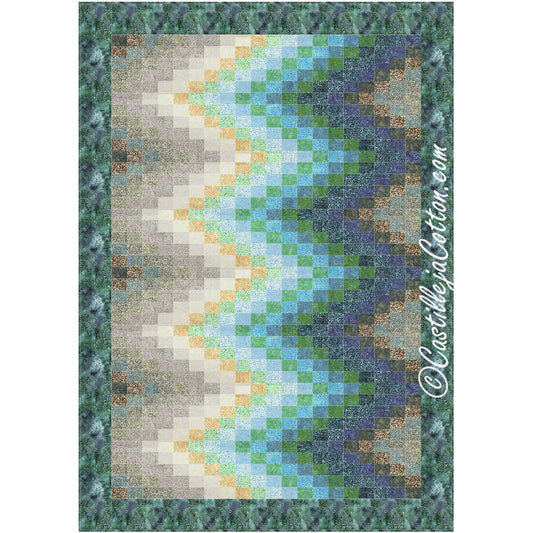 Swells Quilt Pattern CJC-48354 - Paper Pattern