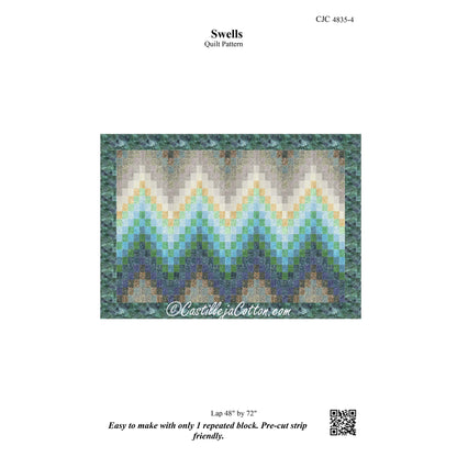Swells Quilt Pattern CJC-48354 - Paper Pattern