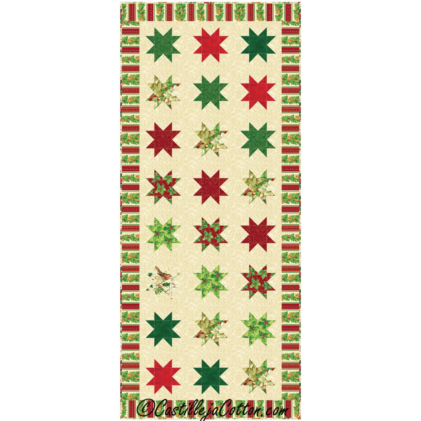 Floating Star Quilt Pattern CJC-48391w  - Wholesale Product