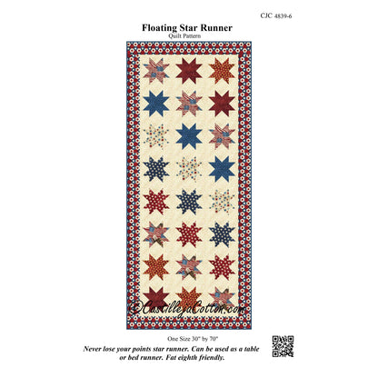 Floating Star Quilt CJC-48396e - Downloadable Pattern