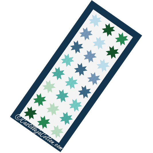 Poparazzi Floating Star Runner CJC-48397e - Downloadable Pattern