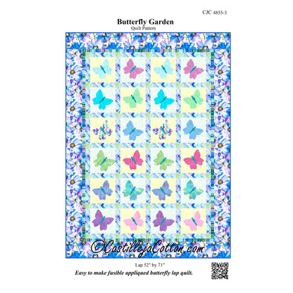 Butterfly Garden Quilt CJC-48553e - Downloadable Pattern