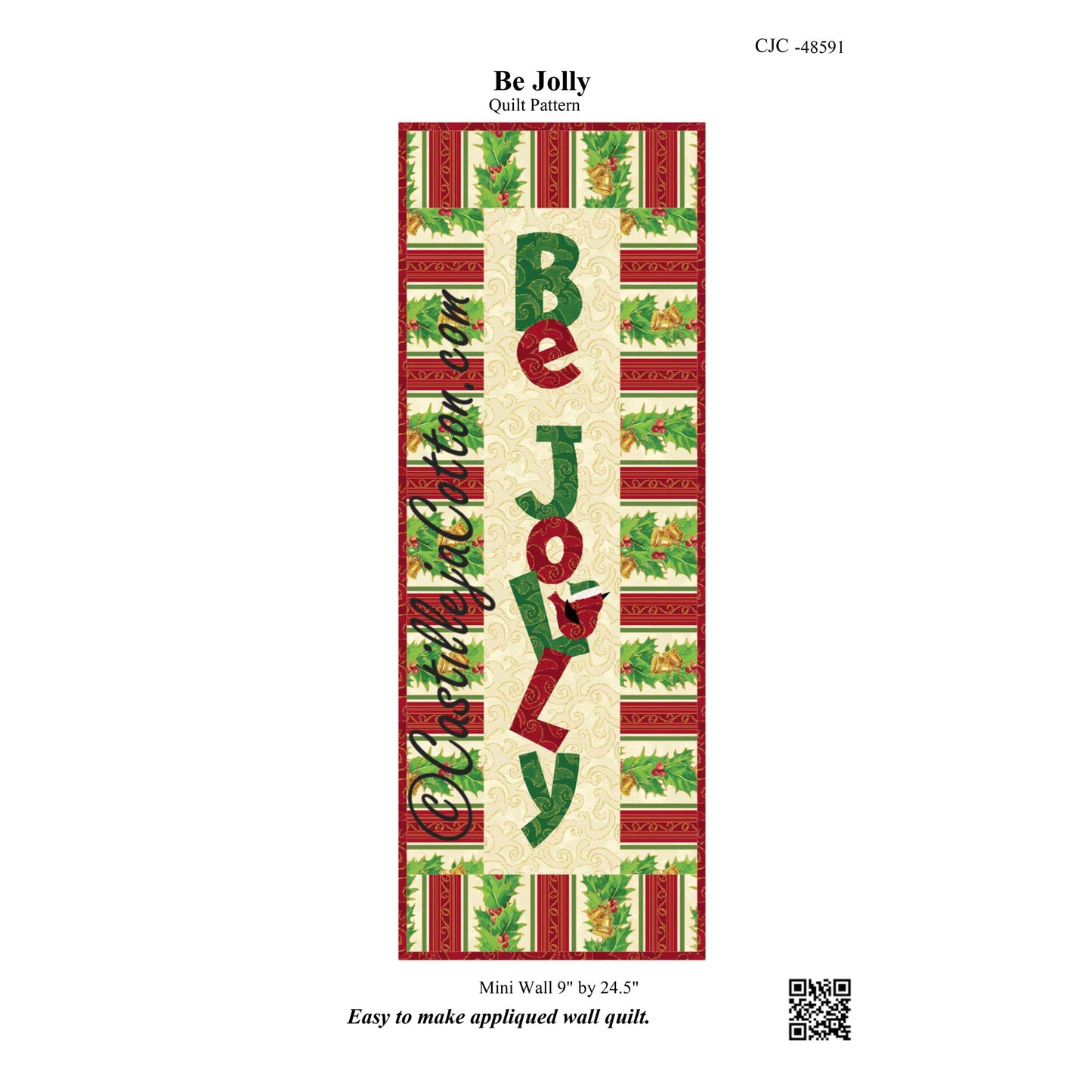 Be Jolly Quilt Pattern CJC-48591 - Paper Pattern
