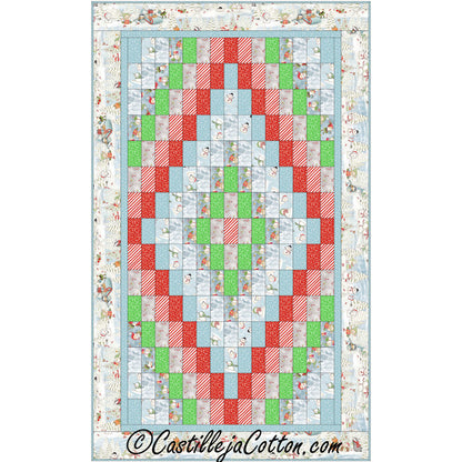 Diamond Lap Quilt CJC-486312e - Downloadable Pattern