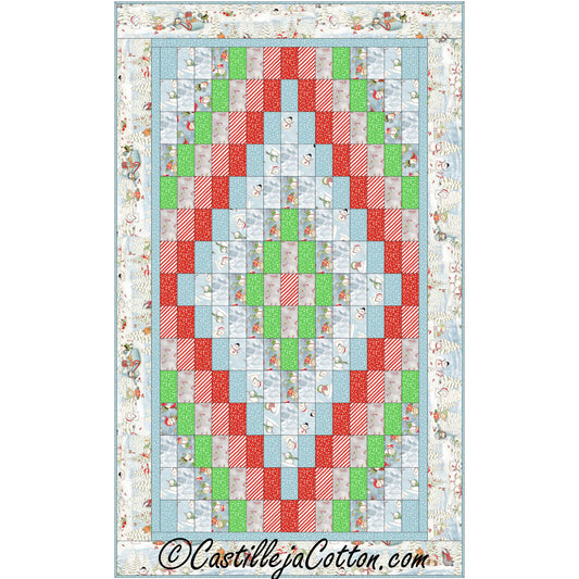 Diamond Lap Quilt CJC-486312e - Downloadable Pattern