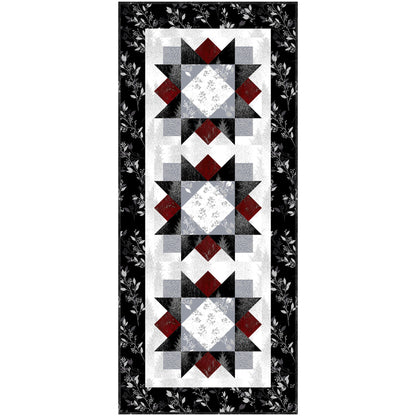 Star Flower Runner CJC-48975e - Downloadable Pattern