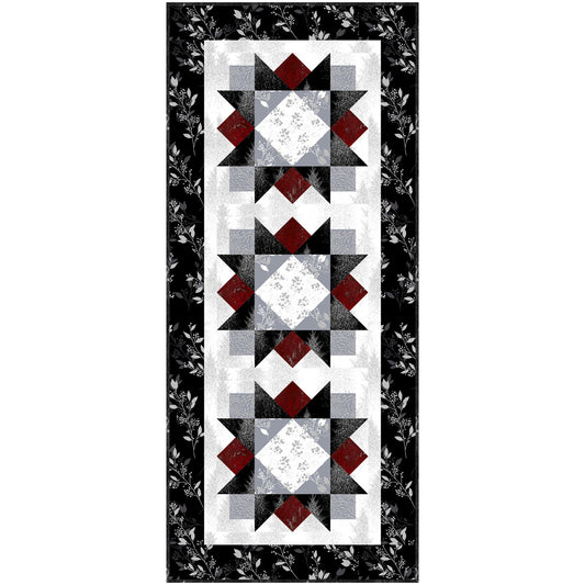 Star Flower Runner CJC-48975e - Downloadable Pattern