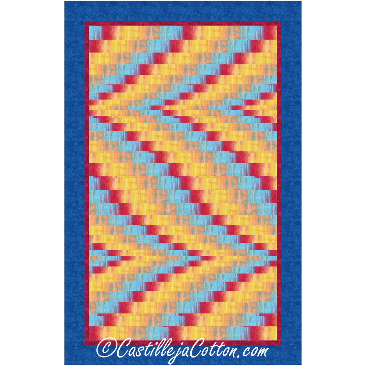 Double Darts Quilt Pattern CJC-49097 - Paper Pattern