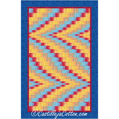 Double Darts Quilt Pattern CJC-49097 - Paper Pattern