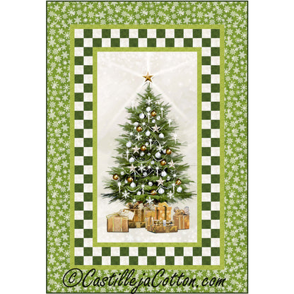 White Christmas Quilt Pattern CJC-49112 - Paper Pattern