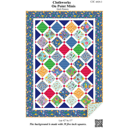 On Point Minis Quilt Pattern CJC-49293 - Paper Pattern