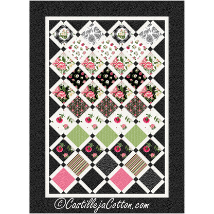Bloom On Point Minis Quilt Pattern CJC-49297 - Paper Pattern