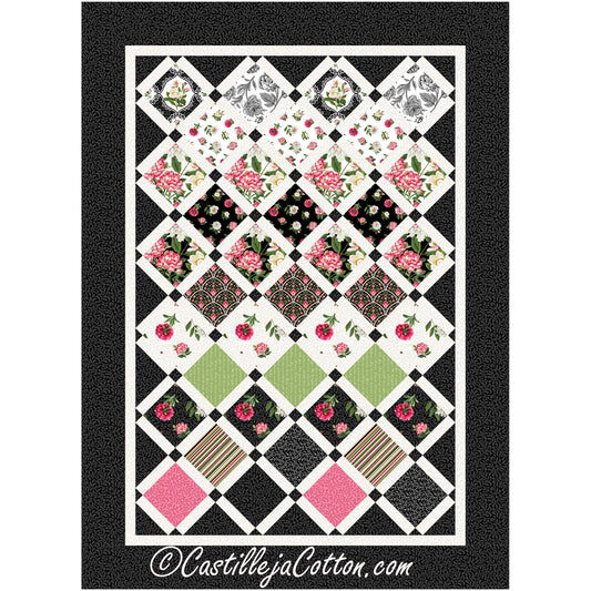 Bloom On Point Minis Quilt Pattern CJC-49297 - Paper Pattern