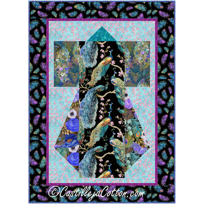 Kimono Jewel Flourish Quilt CJC-494210e - Downloadable Pattern