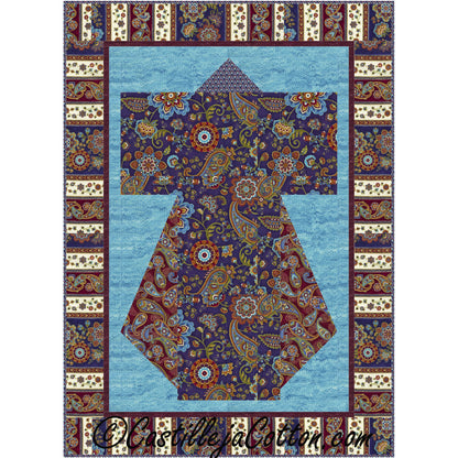 Jewel Kimono Quilt CJC-49424e - Downloadable Pattern