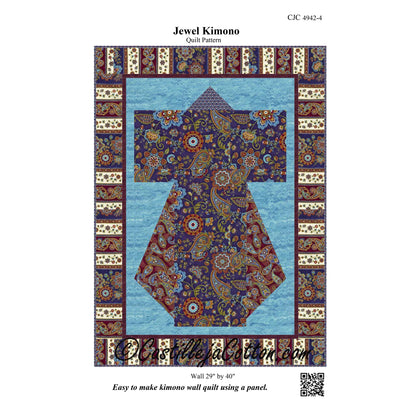 Jewel Kimono Quilt CJC-49424e - Downloadable Pattern