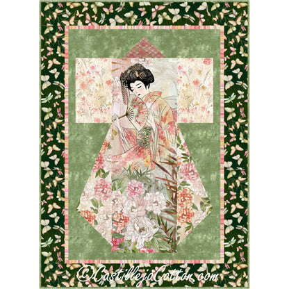 Jewel Kimono Quilt CJC-49427e - Downloadable Pattern