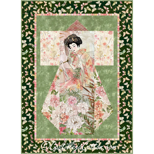 Jewel Kimono Quilt CJC-49427e - Downloadable Pattern
