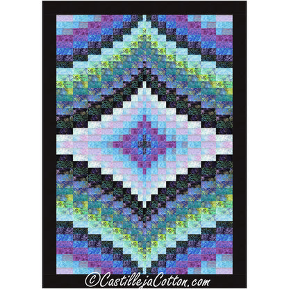 Twin Diamonds Quilt CJC-49504e - Downloadable Pattern