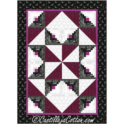 Pinwheel Star Quilt Pattern CJC-49692 - Paper Pattern