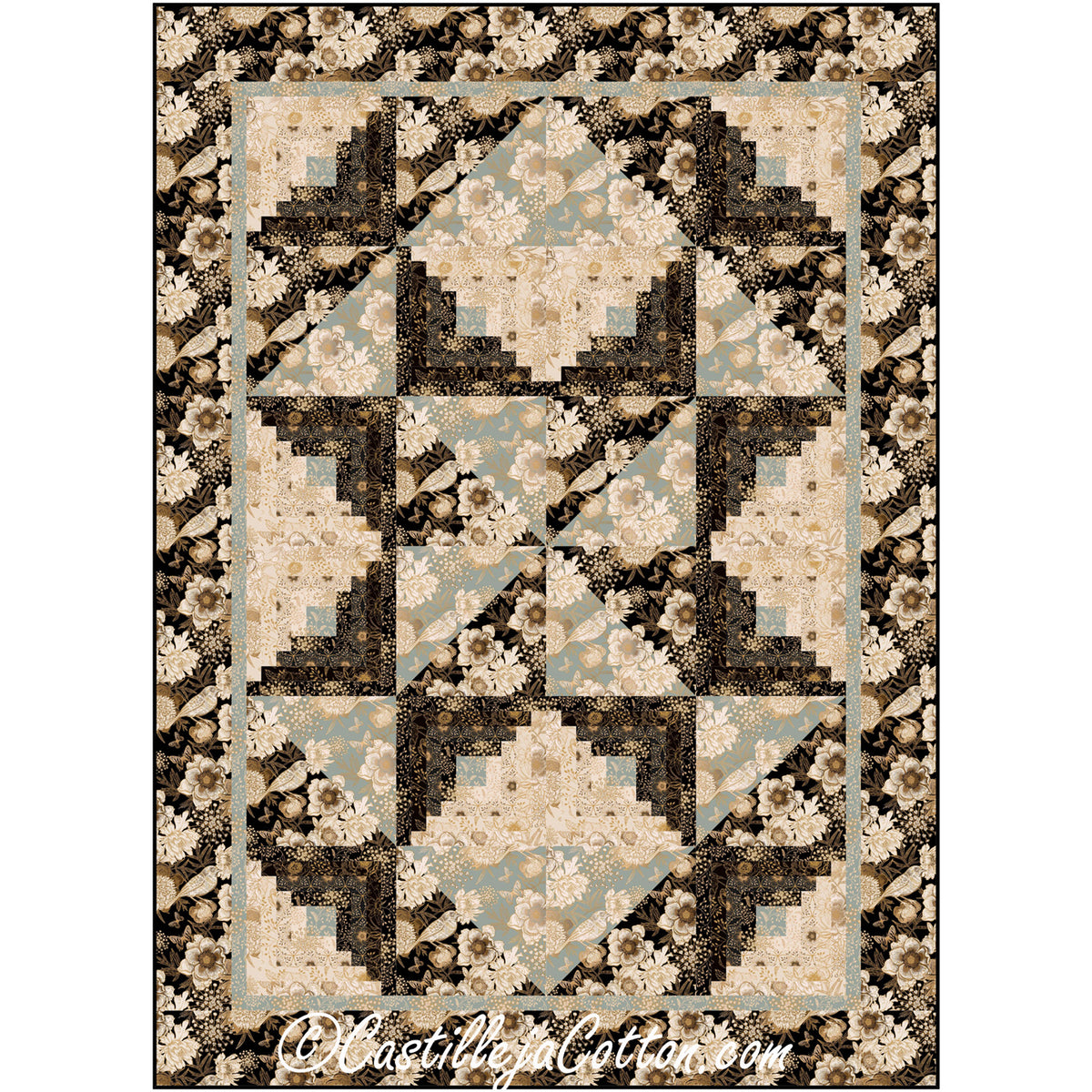 Pinwheel Star Quilt Pattern CJC-49694 - Paper Pattern