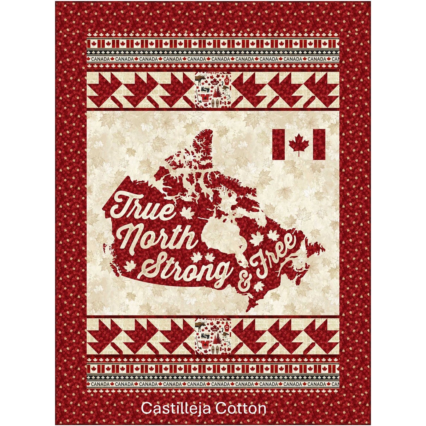 Oh Canada 15 Quilt CJC-49754e - Downloadable Pattern