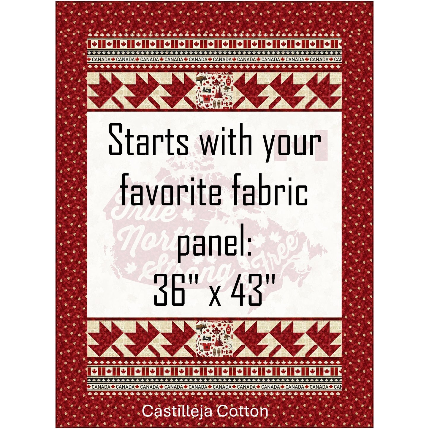 Oh Canada 15 Quilt CJC-49754e - Downloadable Pattern