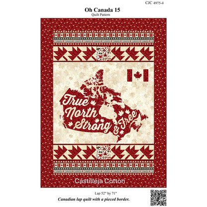 Oh Canada 15 Quilt CJC-49754e - Downloadable Pattern