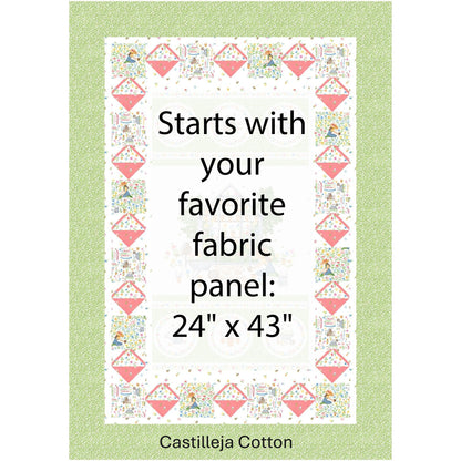 Gardening Quilt Pattern CJC-49802 - Paper Pattern
