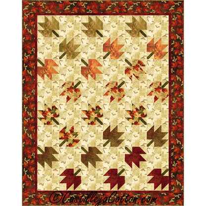 Tumbling Leaves Quilt CJC-50163e - Downloadable Pattern