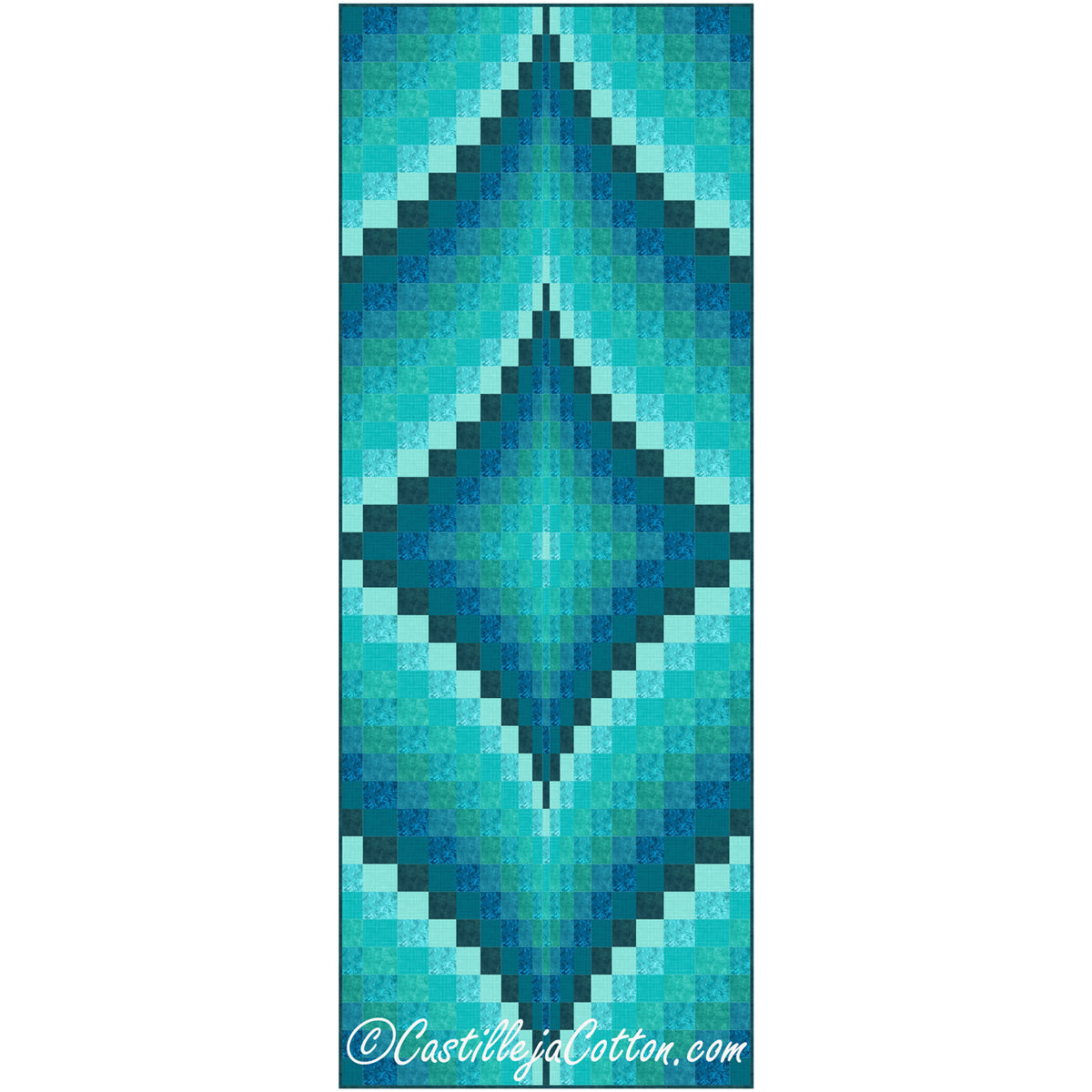 Diamond Reflections Quilt Pattern CJC-50183 - Paper Pattern