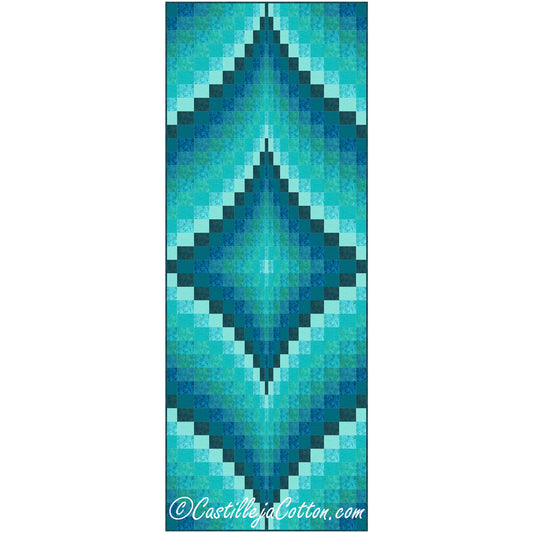 Diamond Reflections Quilt Pattern CJC-50183 - Paper Pattern