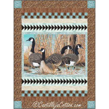 Canada Geese Quilt CJC-50221e - Downloadable Pattern