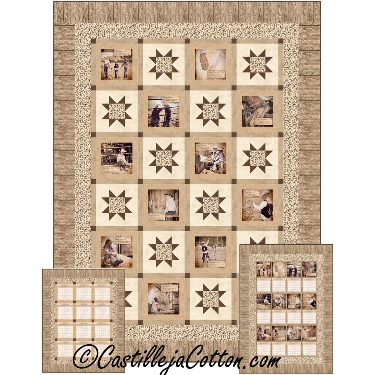Starry Western Mantras Quilt CJC-5023e - Downloadable Pattern