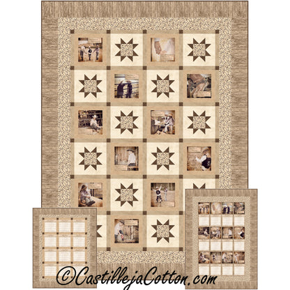Starry Western Mantras Quilt CJC-5023e - Downloadable Pattern