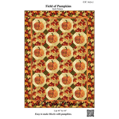 Field of Pumpkins Quilt Pattern CJC-50292 - Paper Pattern