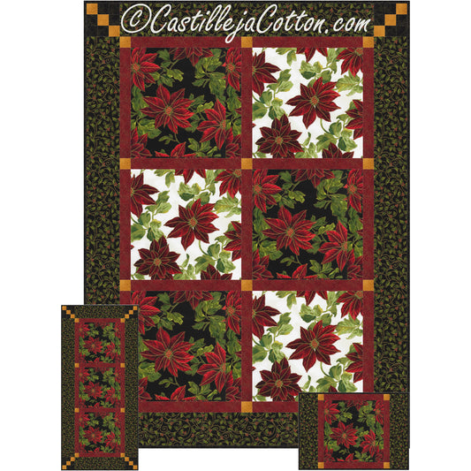 Ten Trio Quilt CJC-5031e - Downloadable Pattern